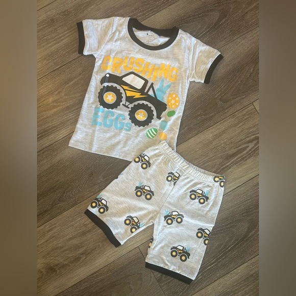Other - NWT Little Hand Toddler Boys Pajamas Short Sets